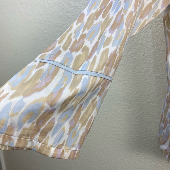 Summersalt Pajama Top Lightweight Sleepwear Relaxed Long Sleeve Button up sz XL - Picture 6 of 10